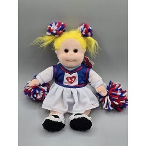 Ty Beanie Kids Jammer 1992 Vintage W Tag Blond W Cheerleader Outfit EUC